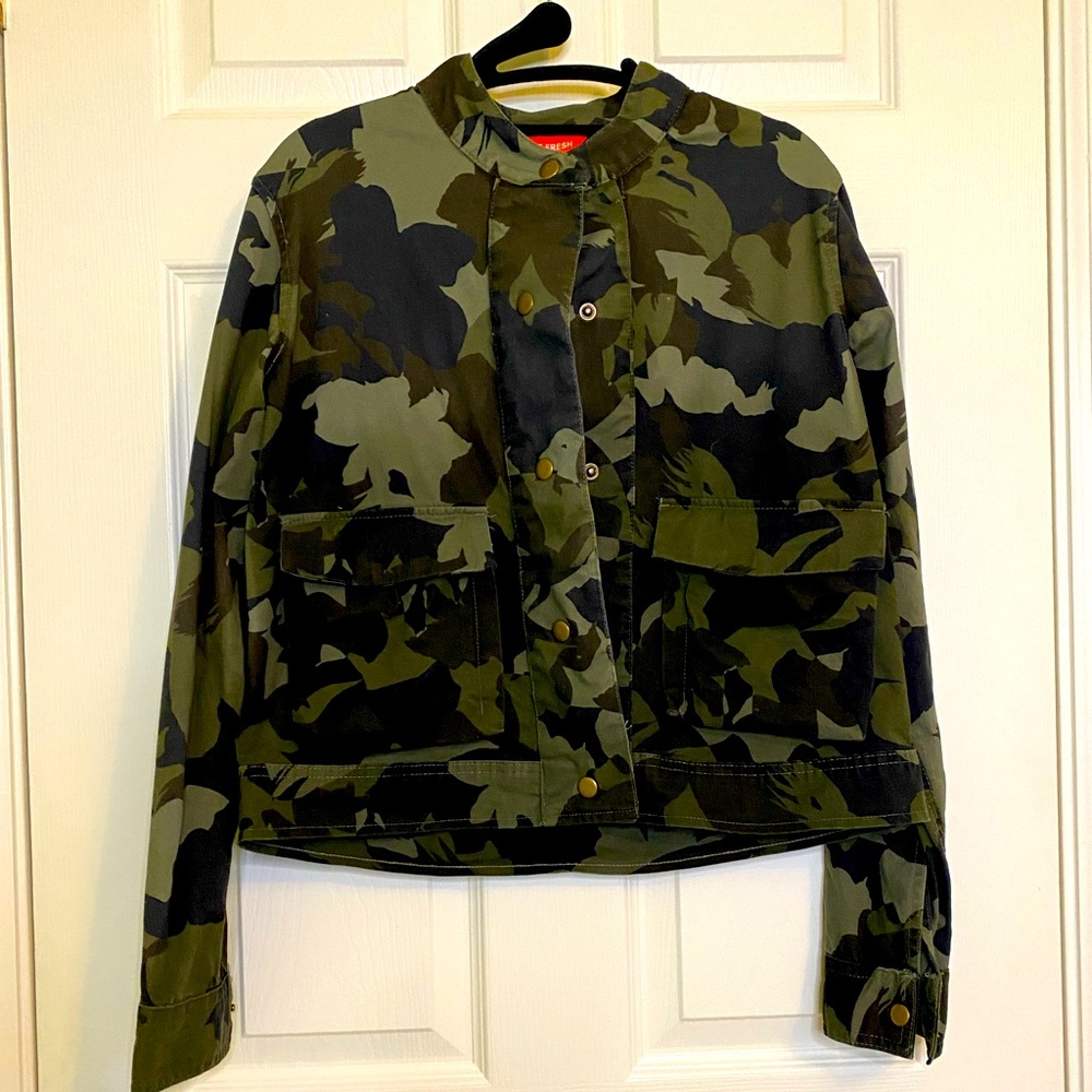 🎉HP🎉Joe Fresh xs camo jacket
